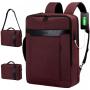 3 in 1 Messenger Bag Business Briefcase Fits 15.6 In Laptop Shoulder Bags Travel College Convertible USB Laptop Backpack Unisex