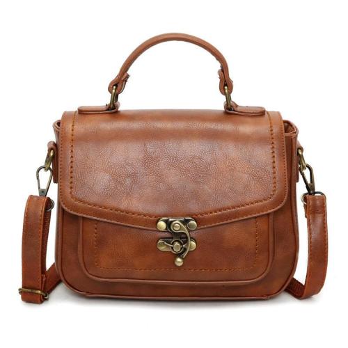 New Fashion Retro Luxury Crossbody Handbags For Women With Lock Waterproof Portability Ladies Vintage Handbags