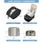 LOVEVOOK 17 in Big capacity Waterproof multi-function travel Work Backpack with 3 packing cubes Smart Laptop Travel Backpacks
