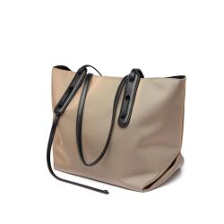 2024 Custom Oxford Fabric Large Tote Shoulder Bag For Women Handbag With Pouch