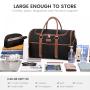 Lovevook 2pcs Waterproof Travel Duffel Bags with Shoes Compartment Toiletry Bags Carry on Overnight Luggage Garment Duffel Bag