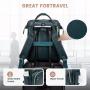 LOVEVOOK Fashion Vintage leather backpack ladies school work bookbag mochila bags for women luxury laptop backpack with USB port