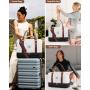 LOVEVOOK 3pcs/set Yoga Gym Duffel Bag with Wet Pocket Carry on Overnight Weekender Bag with Shoe Compartment Travel Duffle Bag