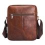 2024 Wholesale Genuine Leather Shoulder Messenger Bag For Retro Men With Crossbody Strap