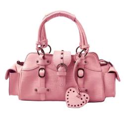 2024 Custom Crocodile Leather Motorcycle Hand Bag For Women Purse With Rivet Logo Tag