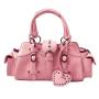 2024 Custom Crocodile Leather Motorcycle Hand Bag For Women Purse With Rivet Logo Tag