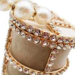 2024 Rhinestone Evening Wedding Purse Handbag For Women Pearl Diamond Hand Bags