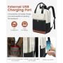 LOVEVOOK Waterproof Wholesale Cheapest Anti-Theft School Bookbag Travel Business Laptop Backpack with USB Port For Men and Women