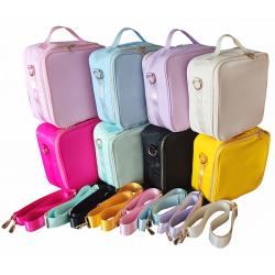 8 Colors Student Cooler Box Back to School Gift Waterproof Nylon Easy Wash Insulated Thermal Portable Cooler Lunch Bag for Kids