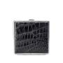 OEM ODM Customized Wholesale Luxury Black Genuine Crocodile Skin Leather Cigarette Case for Men