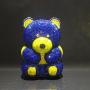 High Quality Metal Rhinestone Bear Bridal Purse Acrylic Clutch With Evening Crystal Bag