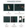 LOVEVOOK 2024 Fashion Laptop Backpack with USB Port Work Nurse Bag Convertible Daypack school college Laptop Backpack for Women