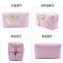 Low MOQ Personalised Waterproof Travel Letters Makeup Pouch Bag Towel Embroidery chenille patch cosmetic bag