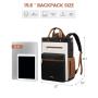 LOVEVOOK 2024 New Style Laptop Bag with USB Port Work Tote Bag Convertible Daypack Business Travel Laptop Backpack for Women