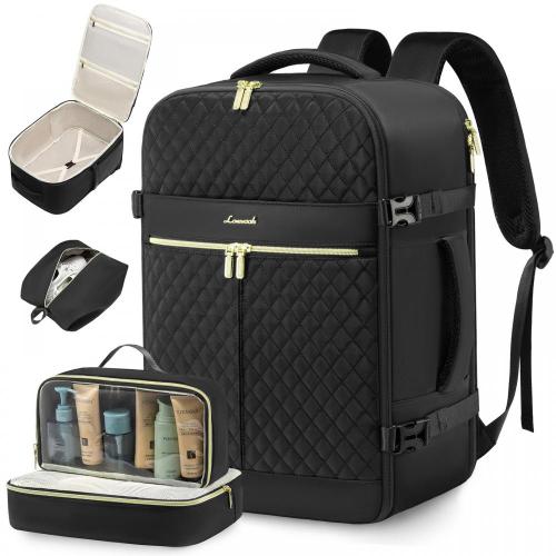 LOVEVOOK 17 in Big capacity Waterproof multi-function travel Work Backpack with 3 packing cubes Smart Laptop Travel Backpacks