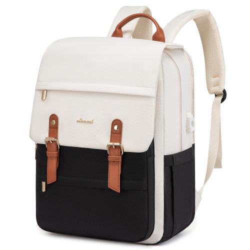 LOVEVOOK New Style Designer Vintage Travel Fashion TSA-friendly Backpack Teacher Nurse Bag Work College Laptop Backpack Women