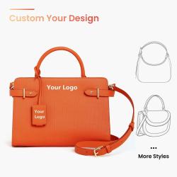 Manufacturer Custom Logo Saffiano Ladies Hand Bags New Trendy Wholesale High Quality Vegan Pu Leather Luxury Womens Tote Bags
