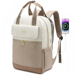 LOVEVOOK High Quality Stylish Luxury Backpack for Women Multipurpose Computer Daypack Nurse Teacher Bag Laptop Backpack with USB