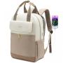 LOVEVOOK High Quality Stylish Luxury Backpack for Women Multipurpose Computer Daypack Nurse Teacher Bag Laptop Backpack with USB