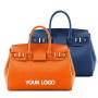 Hot Sell Custom Classic Luxury Vegan Ladies Tote Bags Hand Bags Premium Quality Pu Leather Litchi Texture Handbags For Women