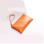 2024 Simple Design Vegan Leather Wallet Stone Tune Women Wallets With Wrist Strap For Gift