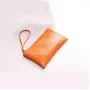 2024 Simple Design Vegan Leather Wallet Stone Tune Women Wallets With Wrist Strap For Gift