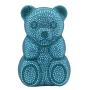 High Quality Metal Rhinestone Bear Bridal Purse Acrylic Clutch With Evening Crystal Bag