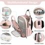 Wholesale 3pcs/set waterproof baby diaper bag with Changing Pad nappy Large diaper Organizer bag mummy bag backpack with USB