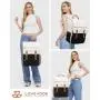 LOVEVOOK New Style Designer Vintage Travel Fashion TSA-friendly Backpack Teacher Nurse Bag Work College Laptop Backpack Women