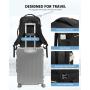 LOVEVOOK 17 in Big capacity Waterproof multi-function travel Work Backpack with 3 packing cubes Smart Laptop Travel Backpacks