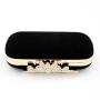Vintage Suede Texture Metal Flower Latch Wedding Evening Bags Chain Crossbody Hand Bags Ladies Luxury sac tendance 2024