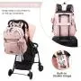 Wholesale 3pcs/set waterproof baby diaper bag with Changing Pad nappy Large diaper Organizer bag mummy bag backpack with USB