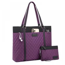 JFFD 2pc/set New Fashion recycled Canvas handbag Sets Waterproof shoulder tote bag and Purse Laptop school Tote Bags for Women