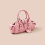 2024 Custom Crocodile Leather Motorcycle Hand Bag For Women Purse With Rivet Logo Tag