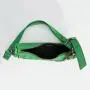 2024 Custom Weave Vegan Leather Shoulder Cross Body Bag For Ladies With Rivets