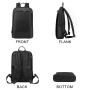 LOVEVOOK wholesale High Quality Waterproof men's laptop bag large computer business travel school laptop backpack with USB Port