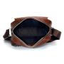 2024 Wholesale Genuine Leather Shoulder Messenger Bag For Retro Men With Crossbody Strap