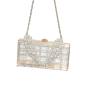 New Acrylic Transparent Bag Female Pearl Chain Handbag Dinner Banquet Hand Messenger Bag bolsos para mujeres
