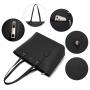LOVEVOOK Fashion 4pcs/set  high quality Women Handbags for shopping travel work Tote Shoulder Bag with Purse women handbag set