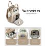 LOVEVOOK Wholesale Waterproof 14 in Small Backpack Purse for Women Cute Fashion Backpack for Daily Travel Work Mini Backpack bag