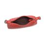 2024 Custom Woven PU Leather Shoulder Underarm Bag For Women Dumpling Handbag