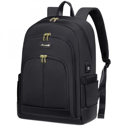 LOVEVOOK 2023 Waterproof Fashion New School Travel Laptop Backpack 15.6 In for Work Office Business laptop backpack for women