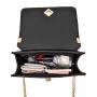 Rhombic Grain Shoulder Bags For Women PU Leather Luxury Lattice Embroidery Thread Chain Women's Shoulder Bags