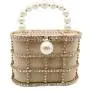 2024 Rhinestone Evening Wedding Purse Handbag For Women Pearl Diamond Hand Bags