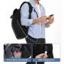 LOVEVOOK Custom LOGO Roll Top Camping Hiking Backpack Large Capacity Rucksack Lightweight 17 inch Laptop Bag Travel backpack