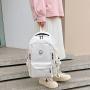 Gelory High Quality Simple School Teen Casual School Bag Large Capacity Multifonction Campus Student Backpack