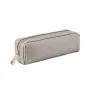 Customs logo pencil case designer PU leather pencil case pouch with zipper