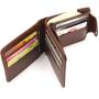 OEW204 PU Leather Wallet Classic Money Clip Purse Luxury Wallets for Men ID Credit Card Cases Crocodile Pattern Coin Purse