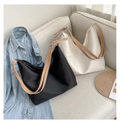Latest Wholesale Multi Color Shopping Bag Nylon Shoulder Bag Women Large Capacity Tote Bag
