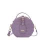 Retro women's bags 2023 summer fashion crocodile small round bag shoulder messenger handbags